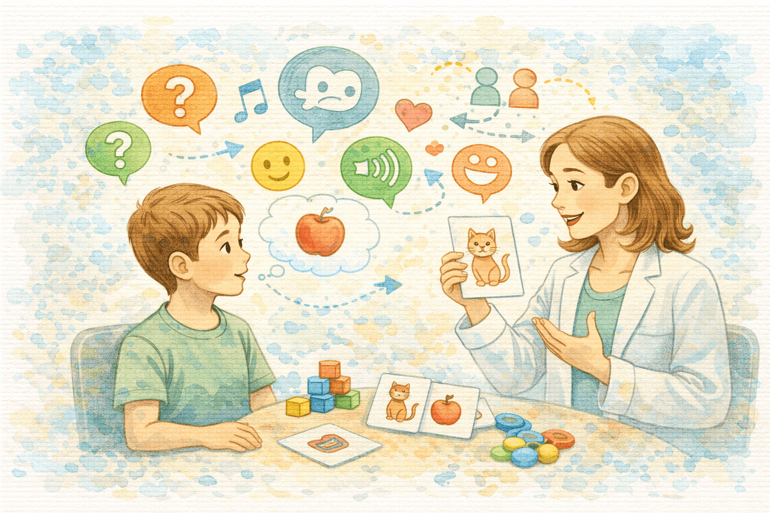 El papel del logopeda en el autismo: mucho más allá del habla