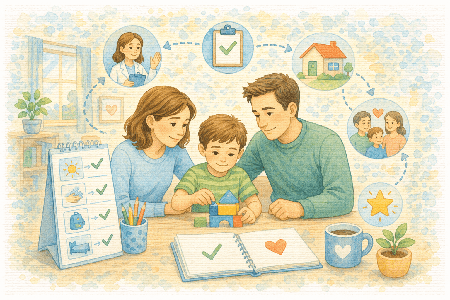 Cómo hacer que las pautas terapéuticas funcionen en casa