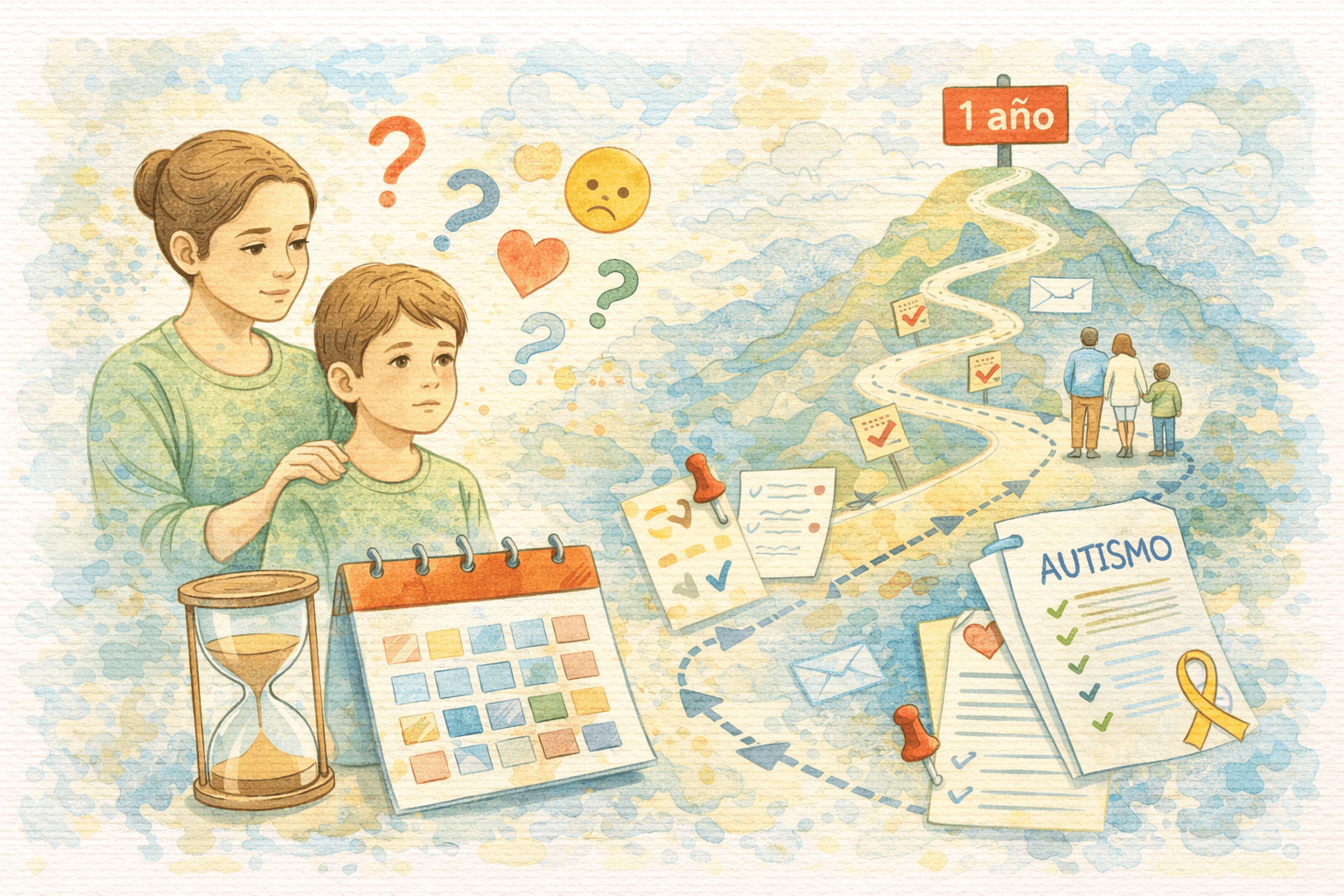 Qué esperar del primer año tras el diagnóstico de TEA