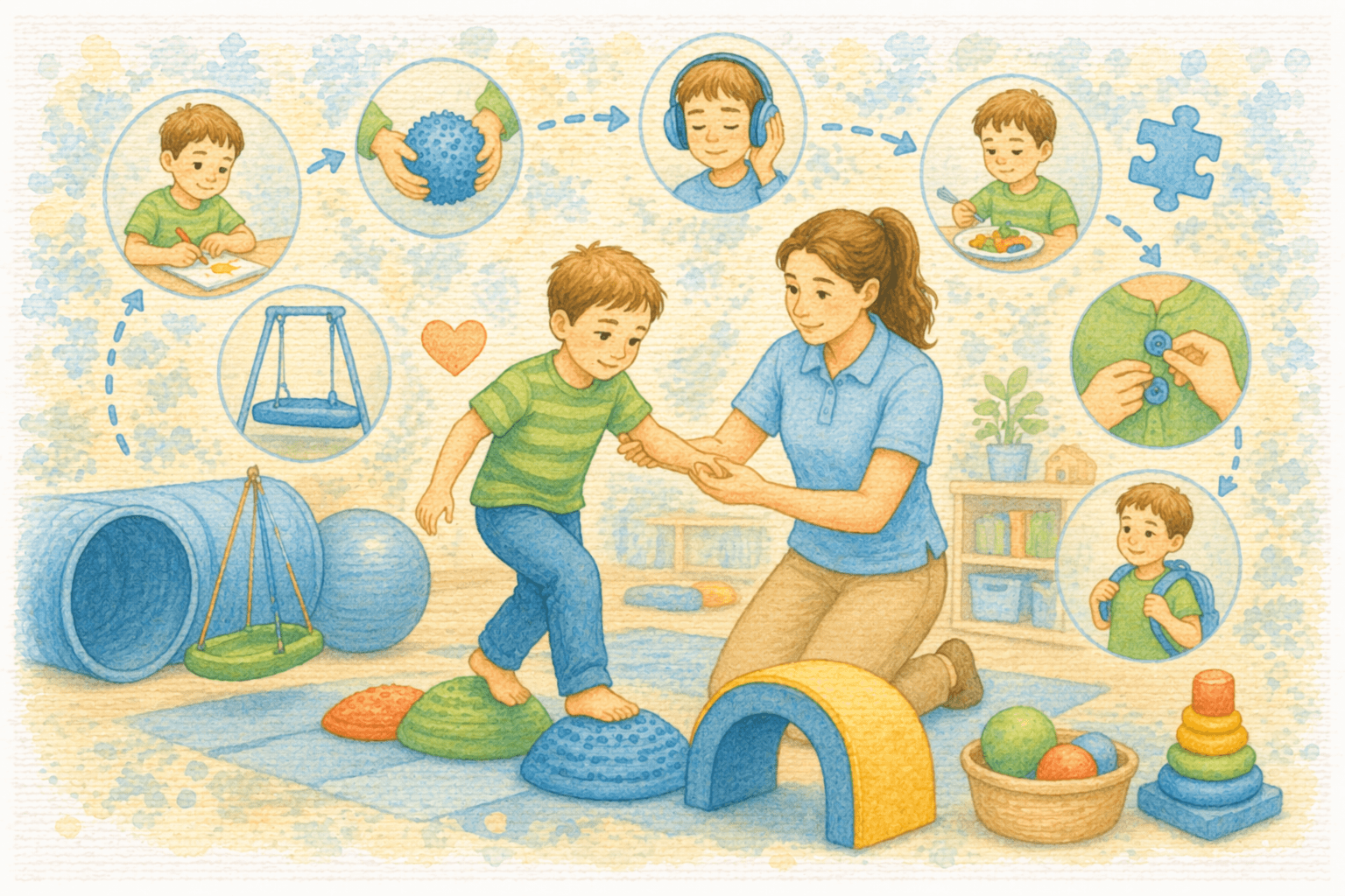 Terapia ocupacional y TEA: qué es, cuándo la necesita tu hijo y qué esperar