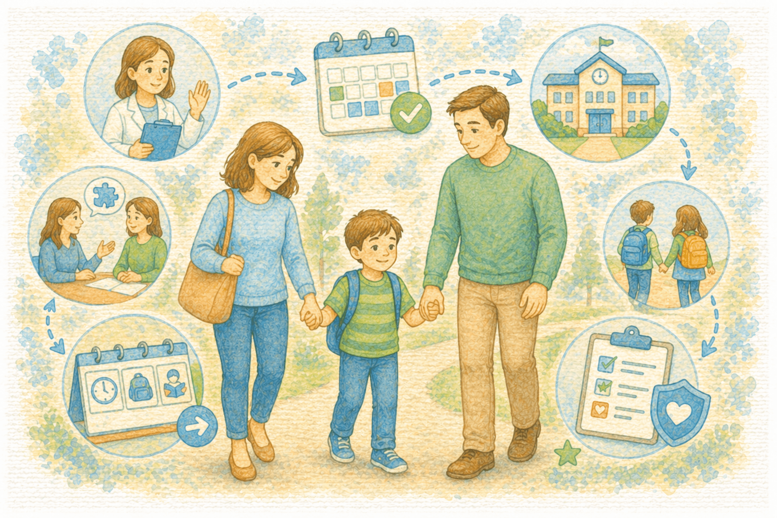 Cómo preparar la transición de atención temprana al colegio