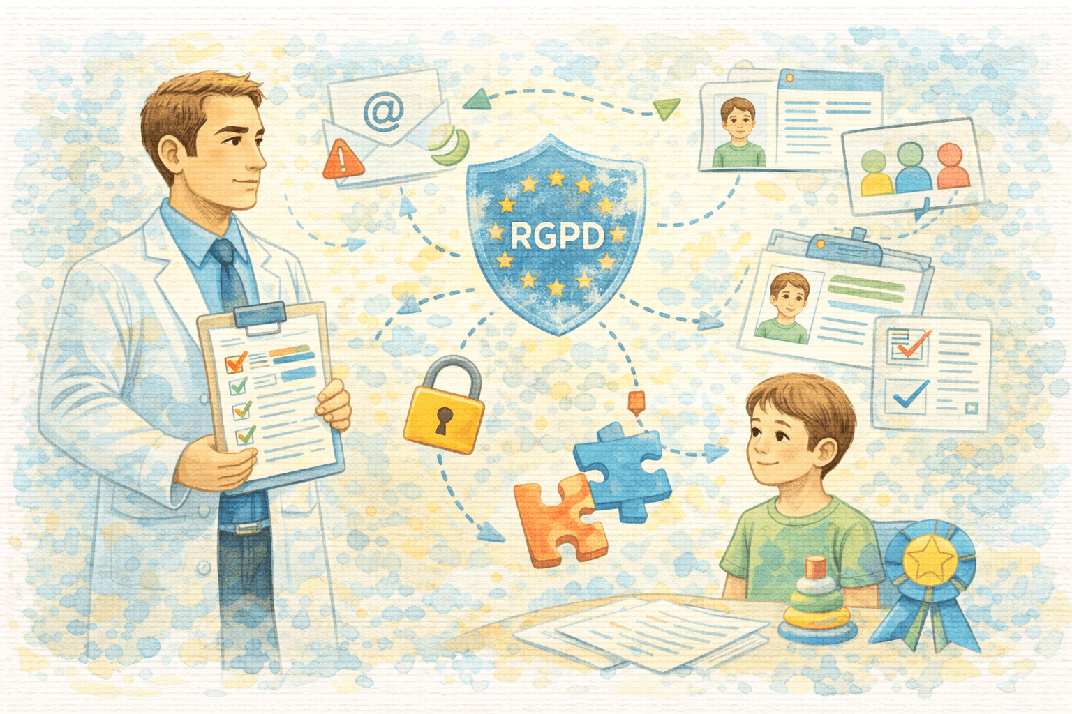 RGPD y datos de menores con TEA: lo que todo centro debe saber